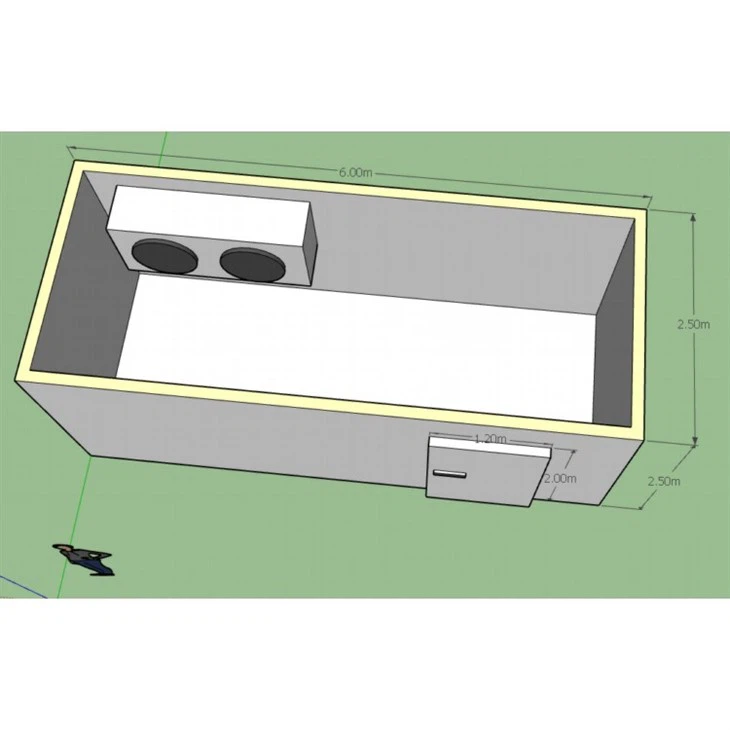 100mm insulated cold room panels (1)